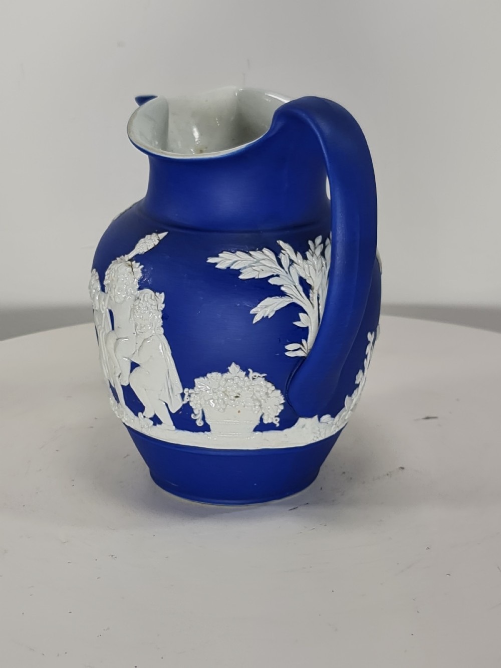 Beautiful Quality 19thc Wedgwood Jasperware Jug View II