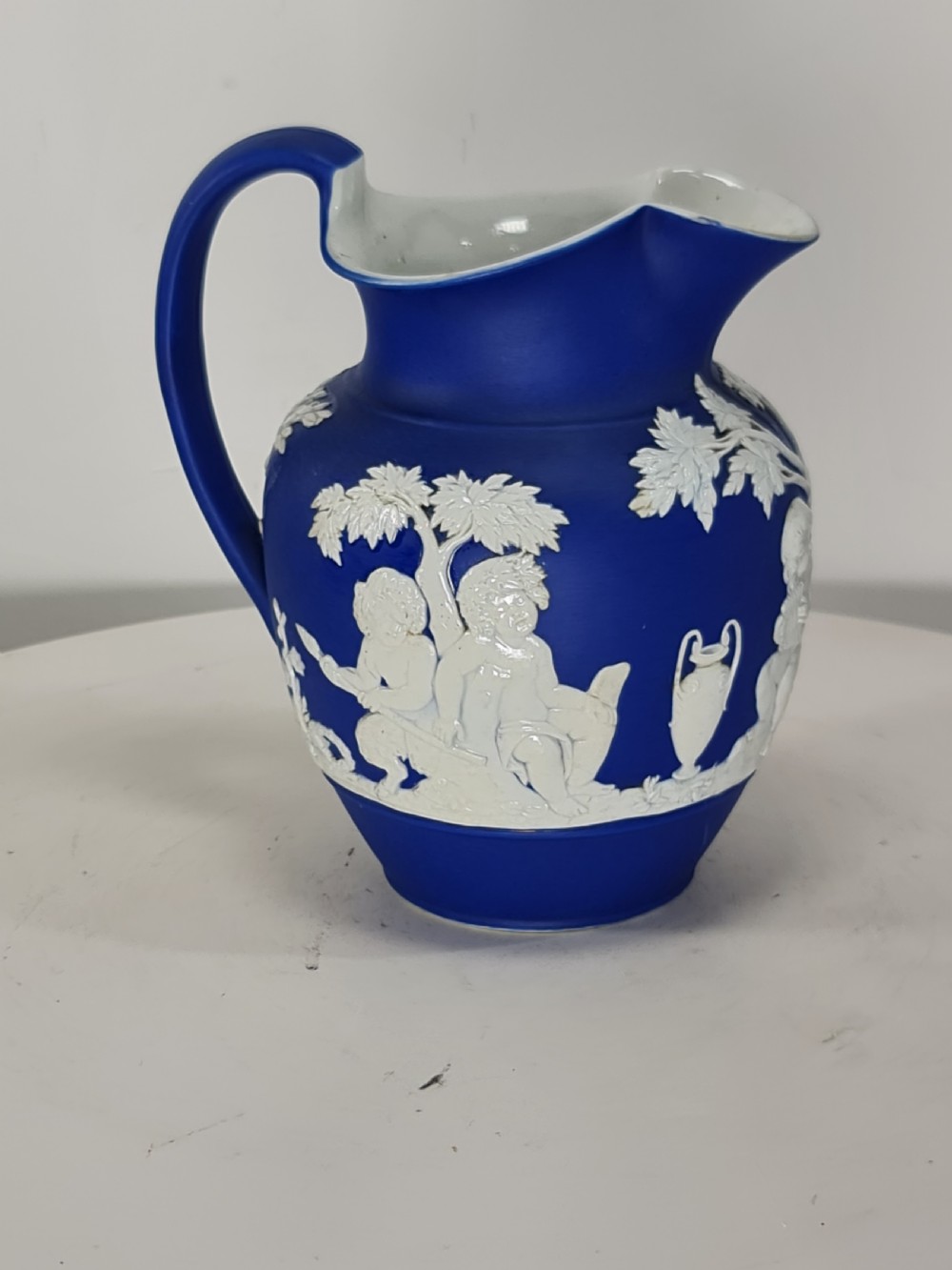 Beautiful Quality 19thc Wedgwood Jasperware Jug