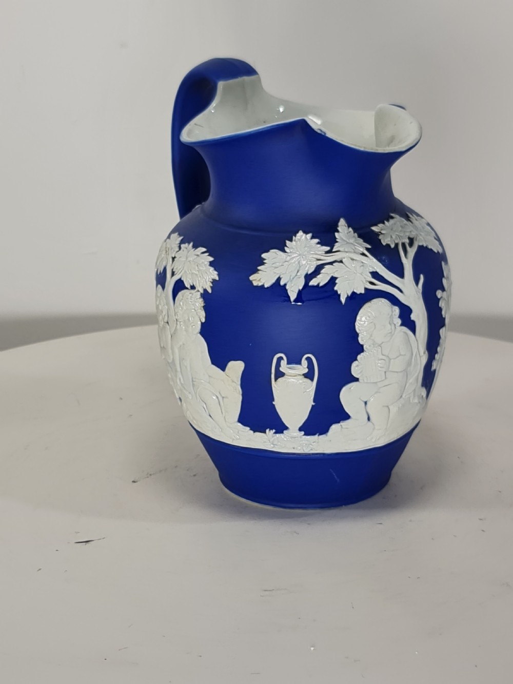 Beautiful Quality 19thc Wedgwood Jasperware Jug View X