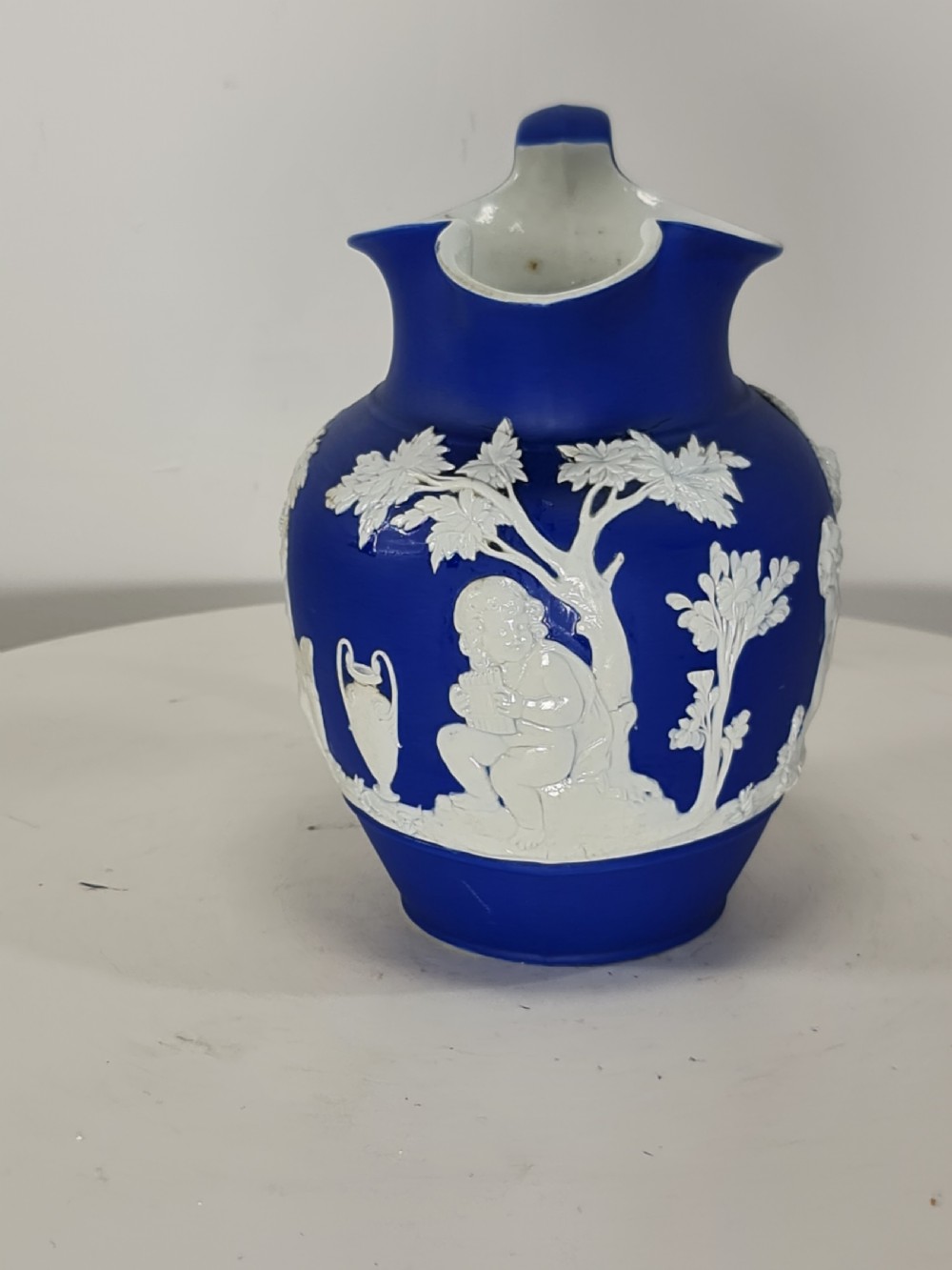 Beautiful Quality 19thc Wedgwood Jasperware Jug View XI