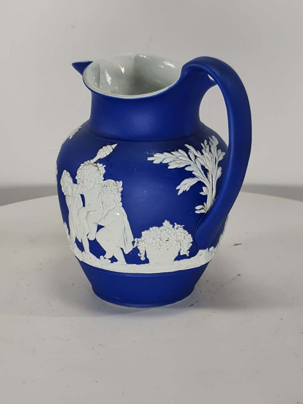 Beautiful Quality 19thc Wedgwood Jasperware Jug View XIV