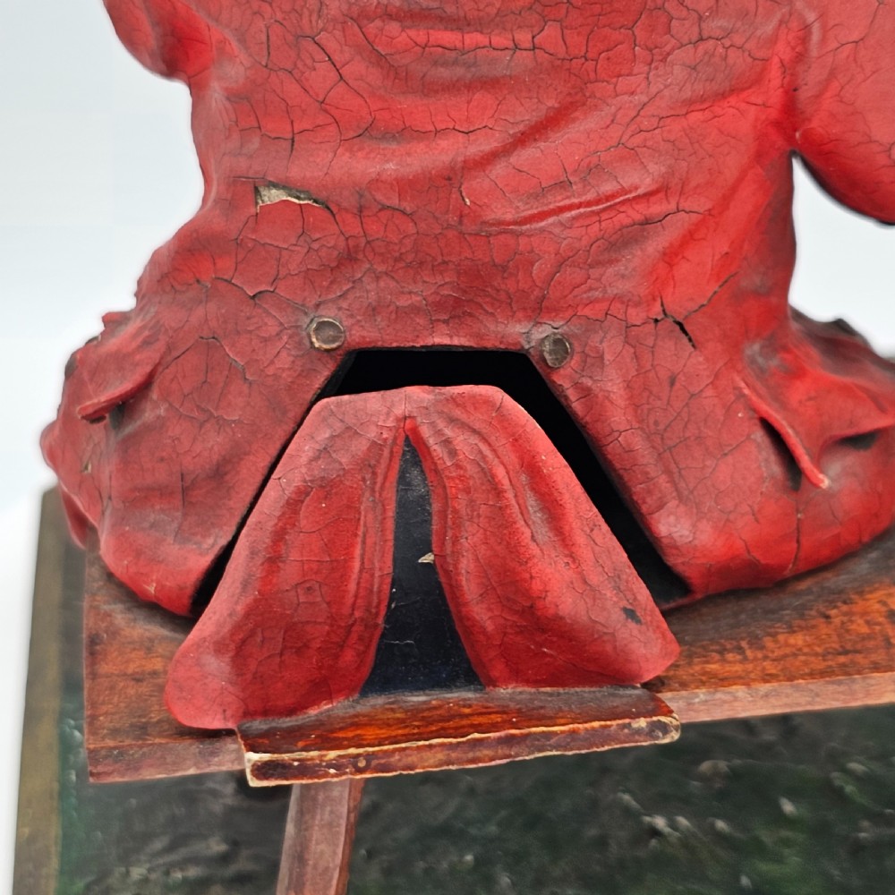 Extremely Rare Papier mâché ‘smoking’ model of ‘The Lobster & Crab’ c1800 View XXIII