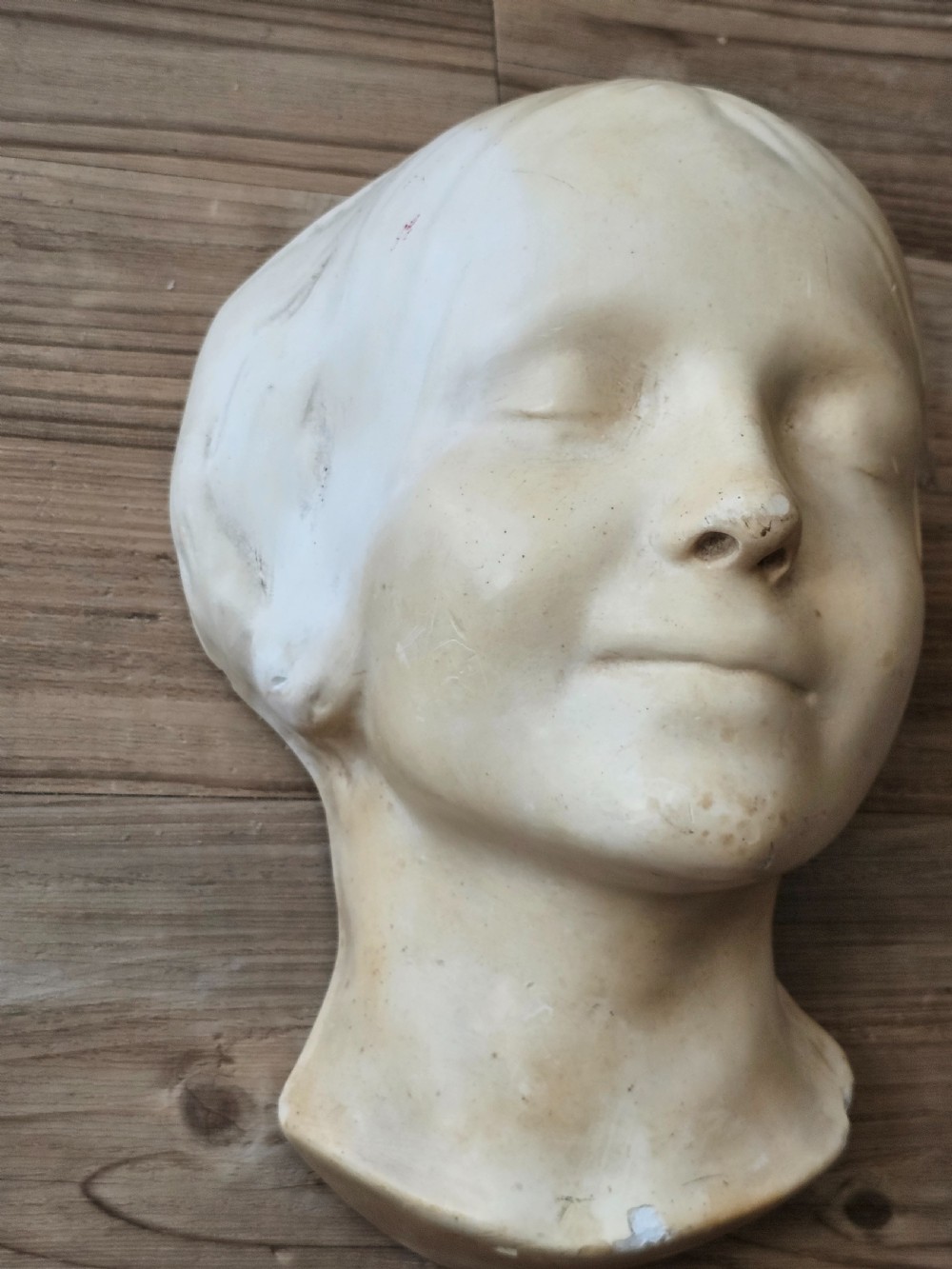 A L'Inconnue de la Seine 19th Century death mask by Gebruder Micheli, Berlin View VII