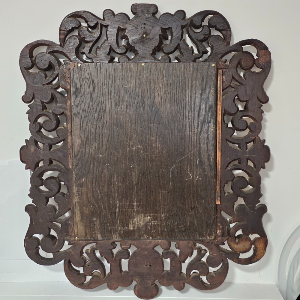Fine Quality Large Antique Carved Wooden Frame View III
