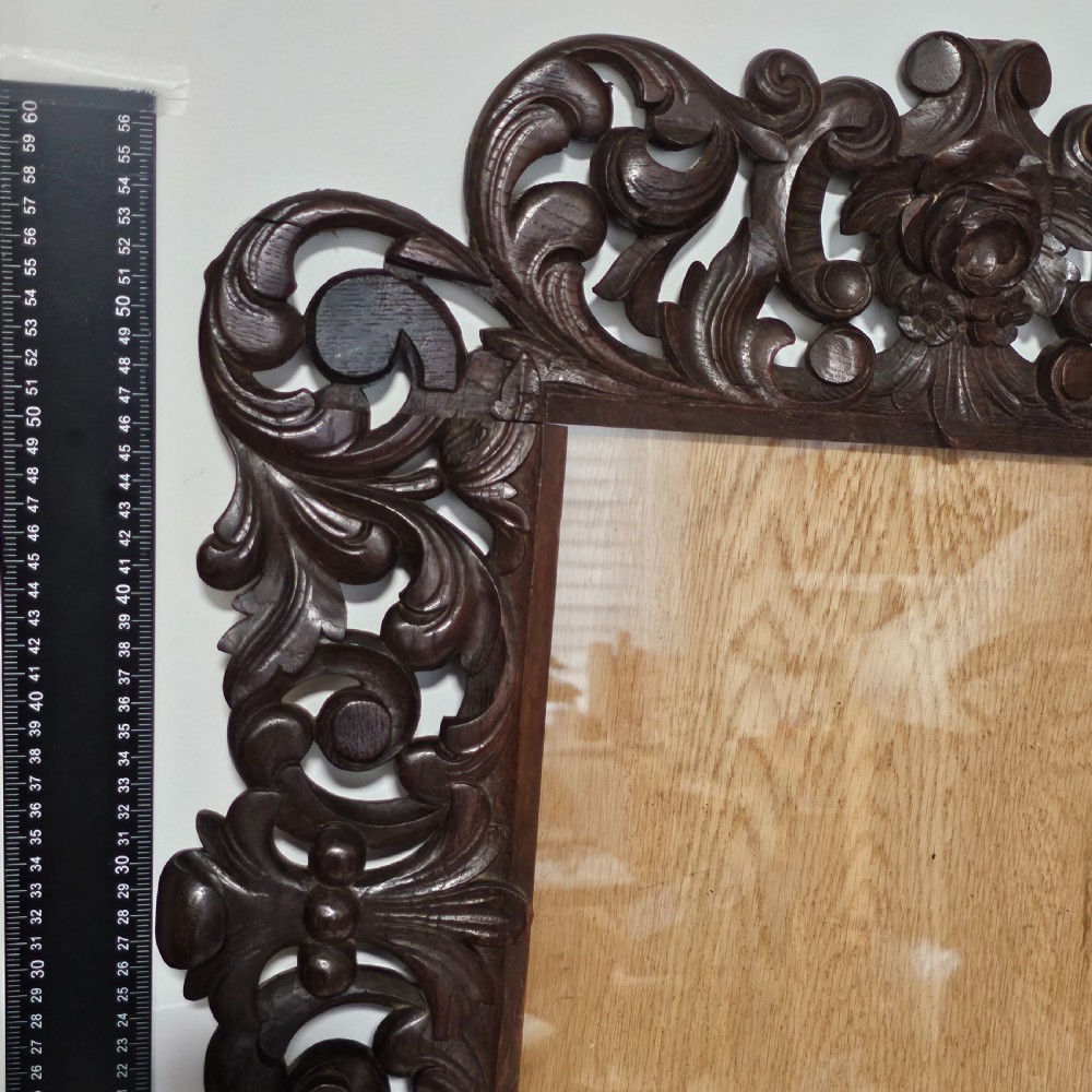 Fine Quality Large Antique Carved Wooden Frame View IV