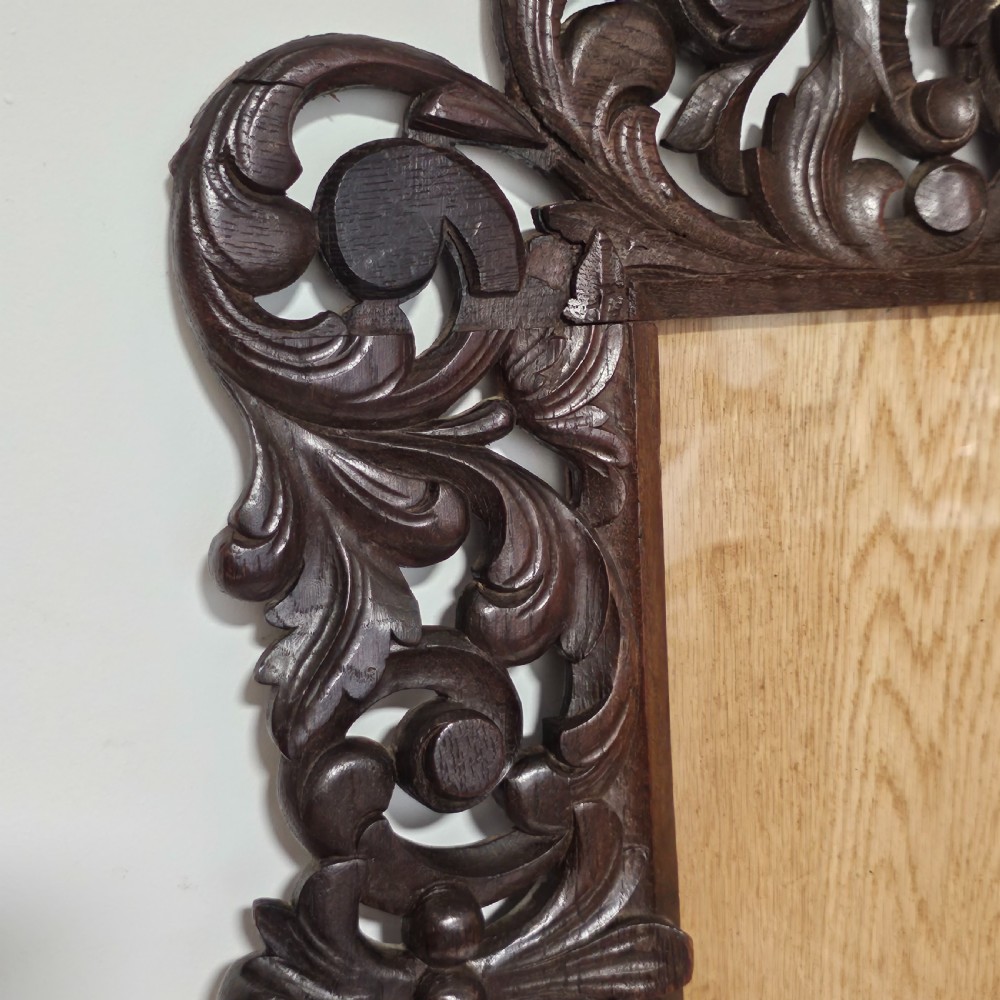 Fine Quality Large Antique Carved Wooden Frame View VII