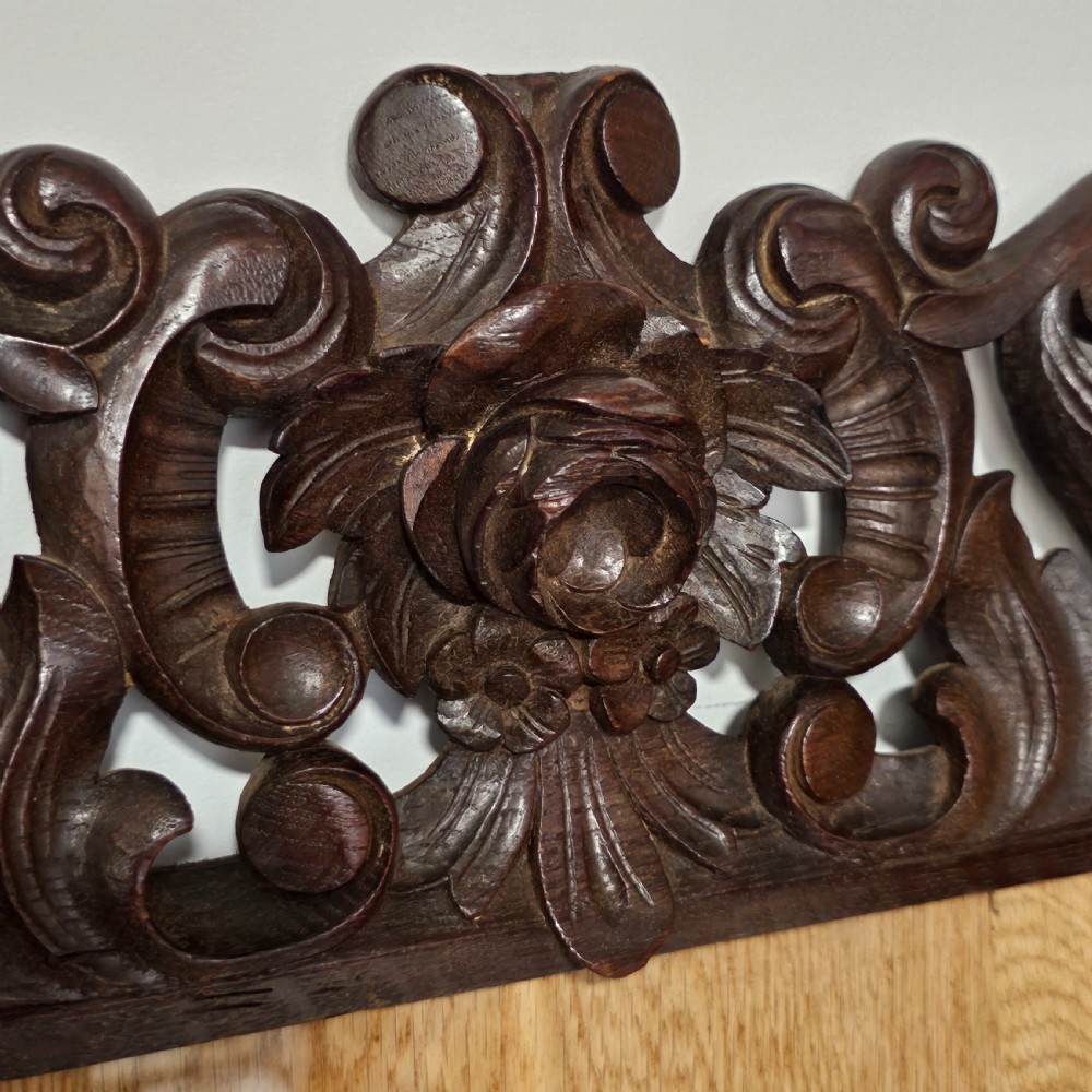 Fine Quality Large Antique Carved Wooden Frame View VIII