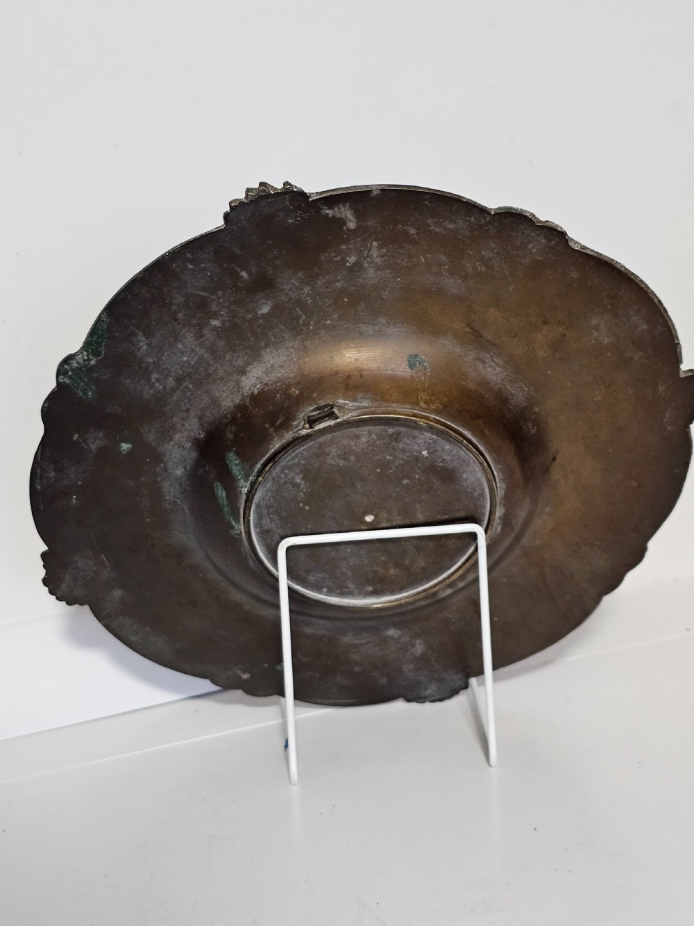 Fabulous Large Art Nouveau Bronze Dish c1900 View XI
