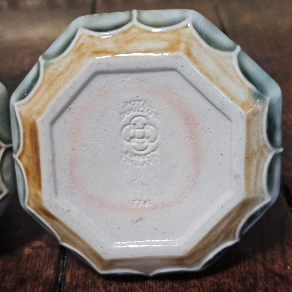 Delightful Pair of Art Deco Doulton Pots possibly Jane Hurst c1920 View VII