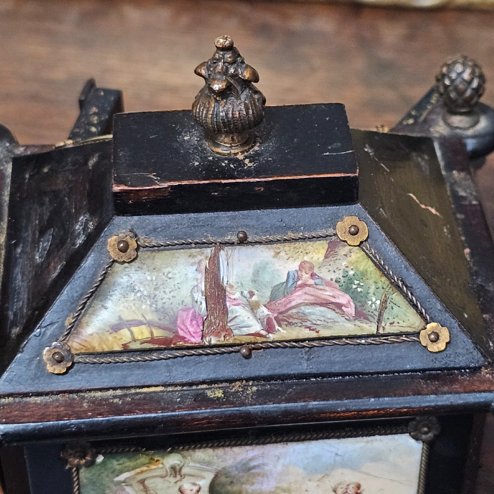 19th cent. Austrian / Viennese enamel jewellery casket chest View IX
