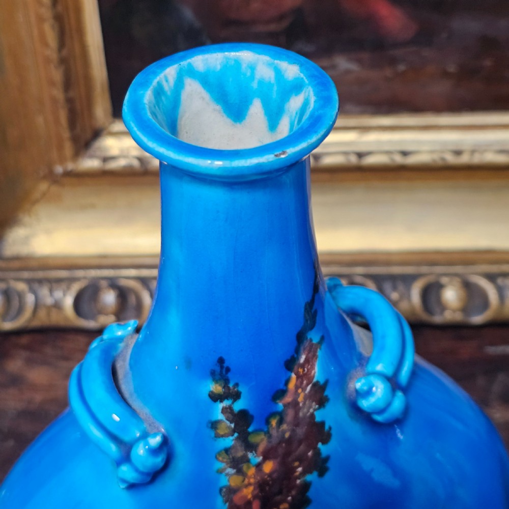Stunning Pr Clement Massier Vallauris Moon Vases View II