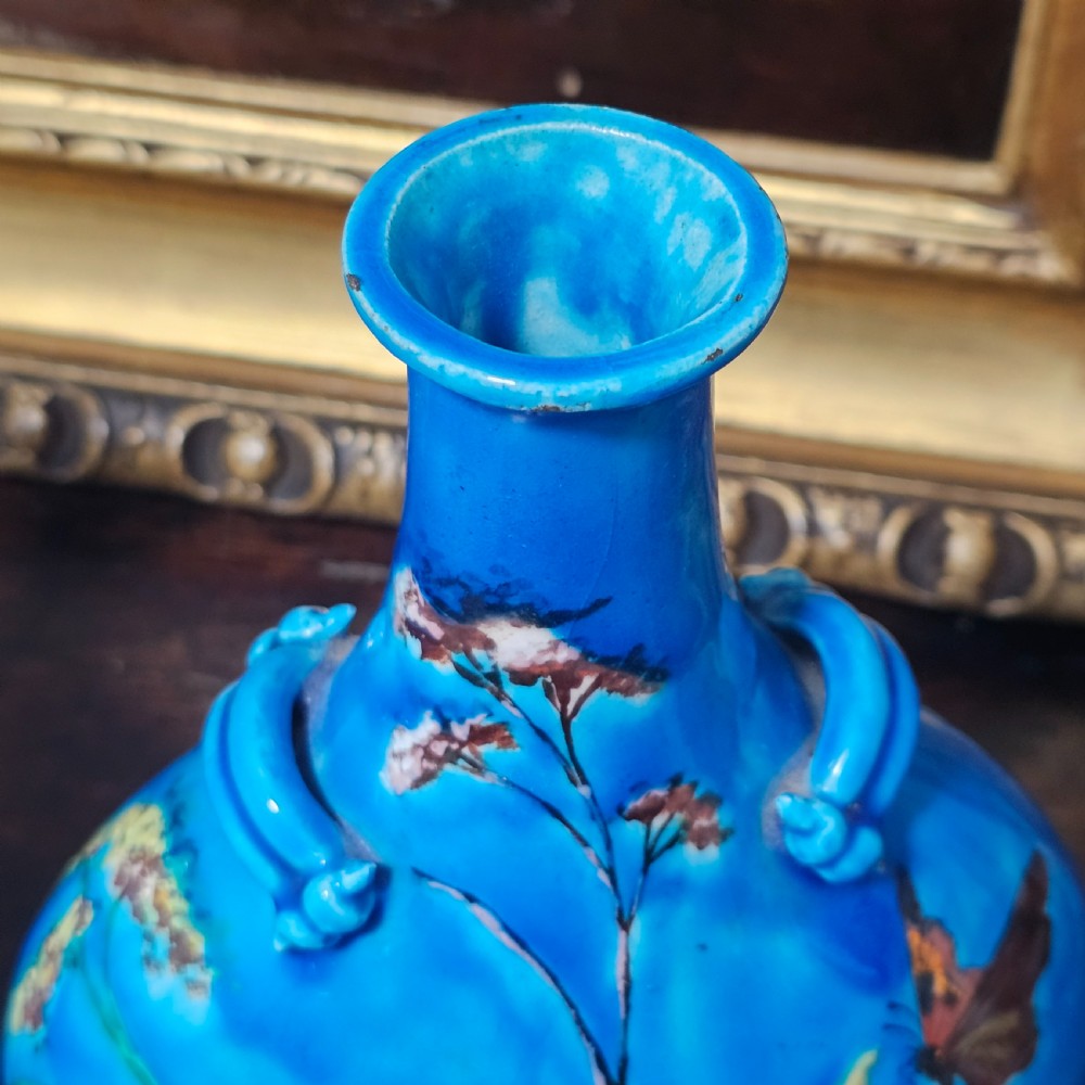 Stunning Pr Clement Massier Vallauris Moon Vases View III