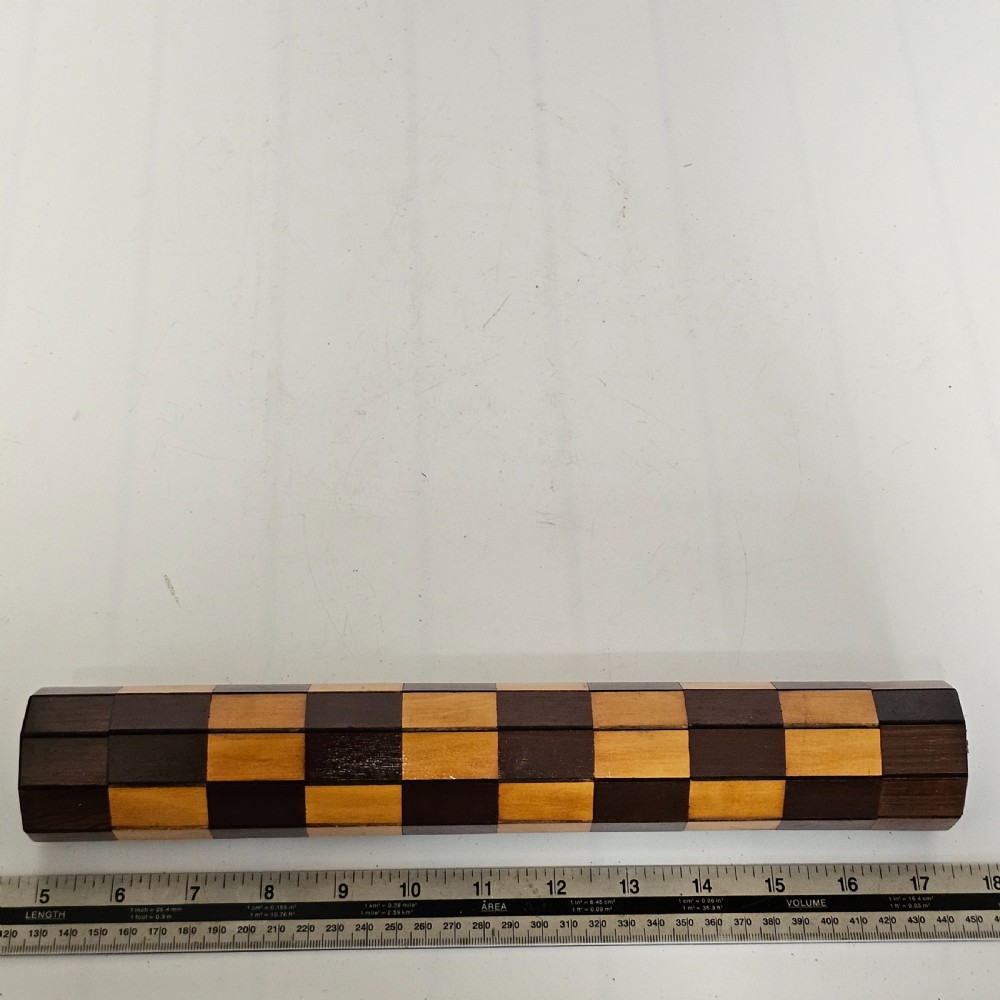 Beautiful Quality Rare Antique Foldaway Chess Board c1920's View III