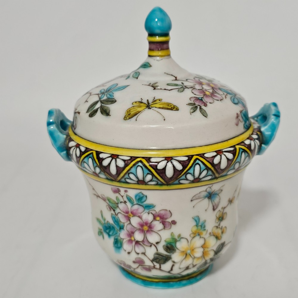 Exquisite Théodore Deck Chinoiserie Box & Cover - Rare View II