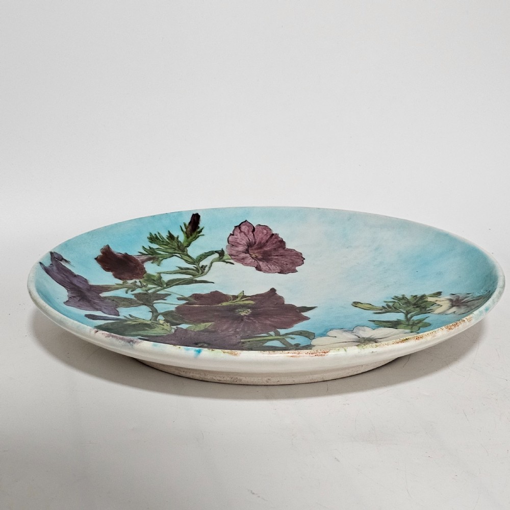 A. L. Regnier for Théodore Deck – Exquisite Hand-Painted Faience Charger (c.1910) View VIII