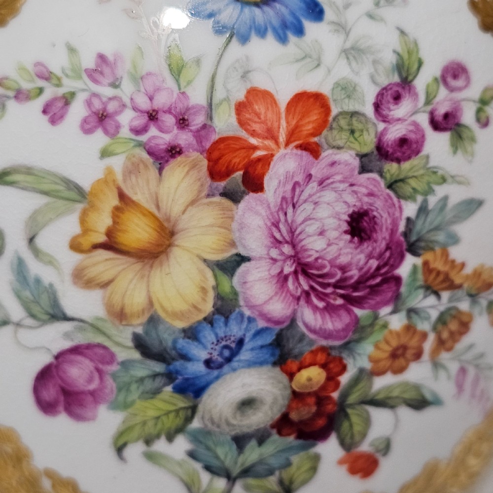 Stunning Pair of Regency Derby Style Hand-Painted Porcelain Vases, c.1810–1825 View XIX