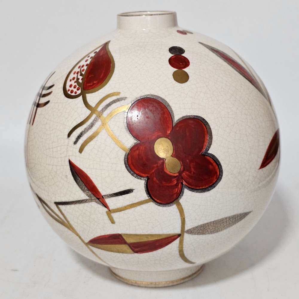 French Art Deco Vase by Sainte Radegonde, circa 1925