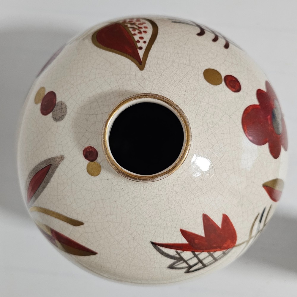 French Art Deco Vase by Sainte Radegonde, circa 1925 View VII
