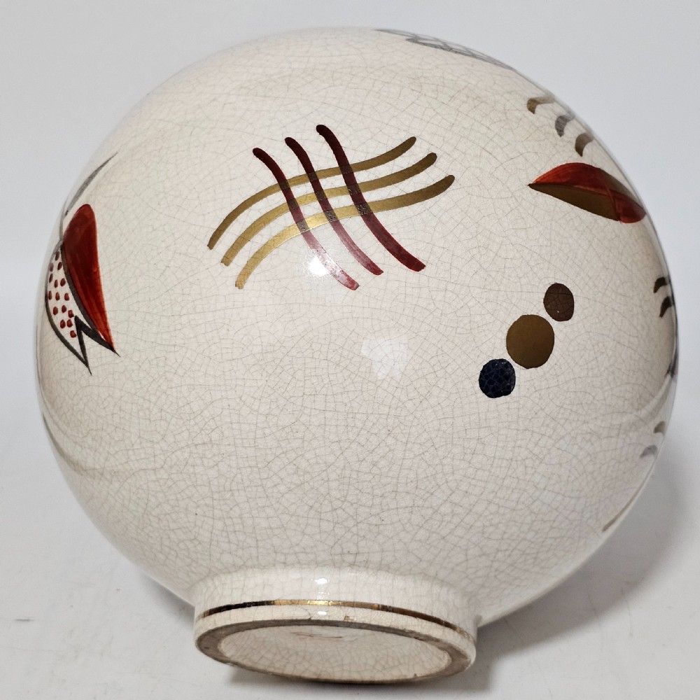 French Art Deco Vase by Sainte Radegonde, circa 1925 View X