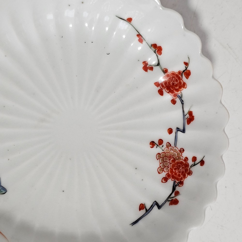 Japanese Porcelain Small Kakiemon Plate Hand Painted 17th Century View IV