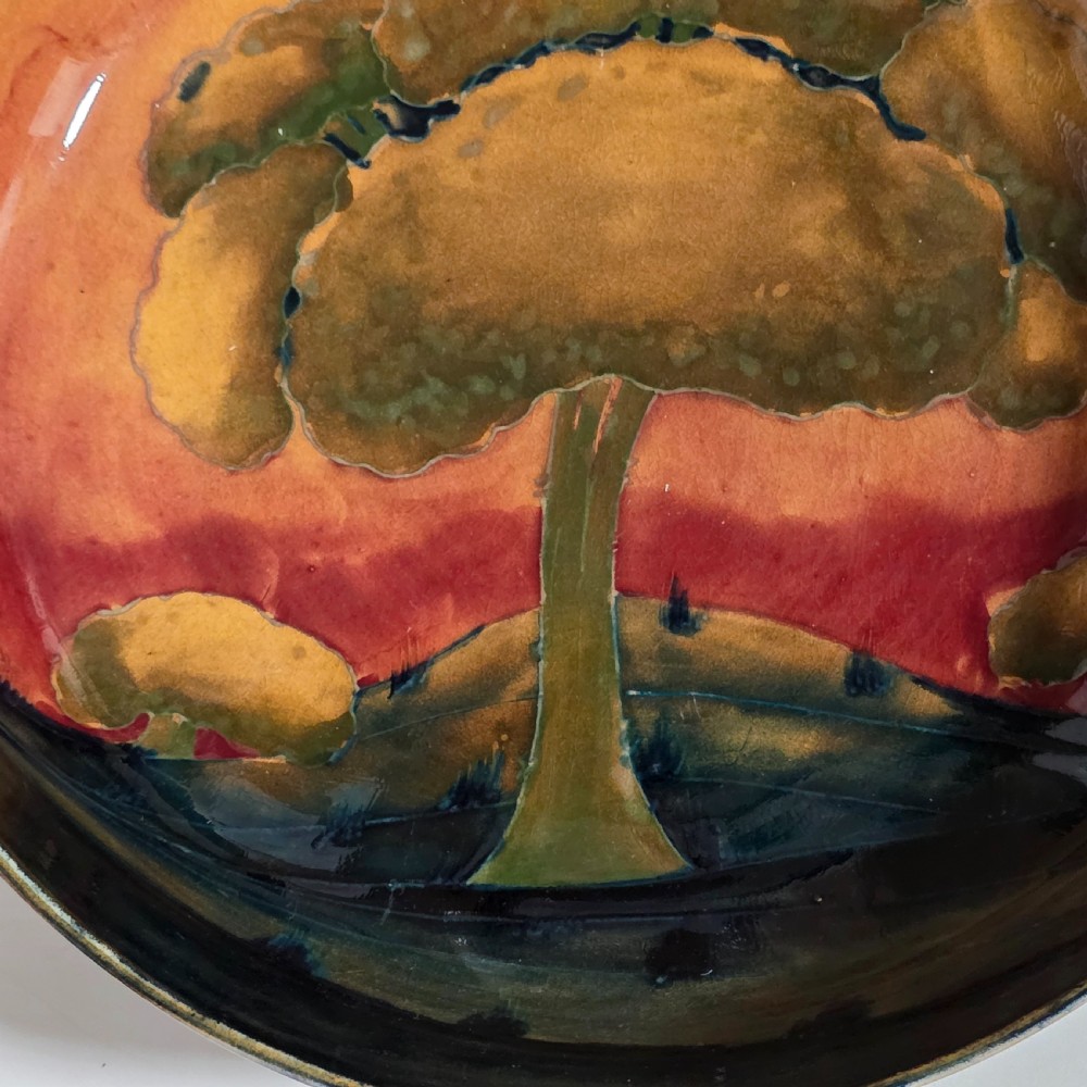 William Moorcroft Large Eventide Display Bowl C.1925 25cm View II
