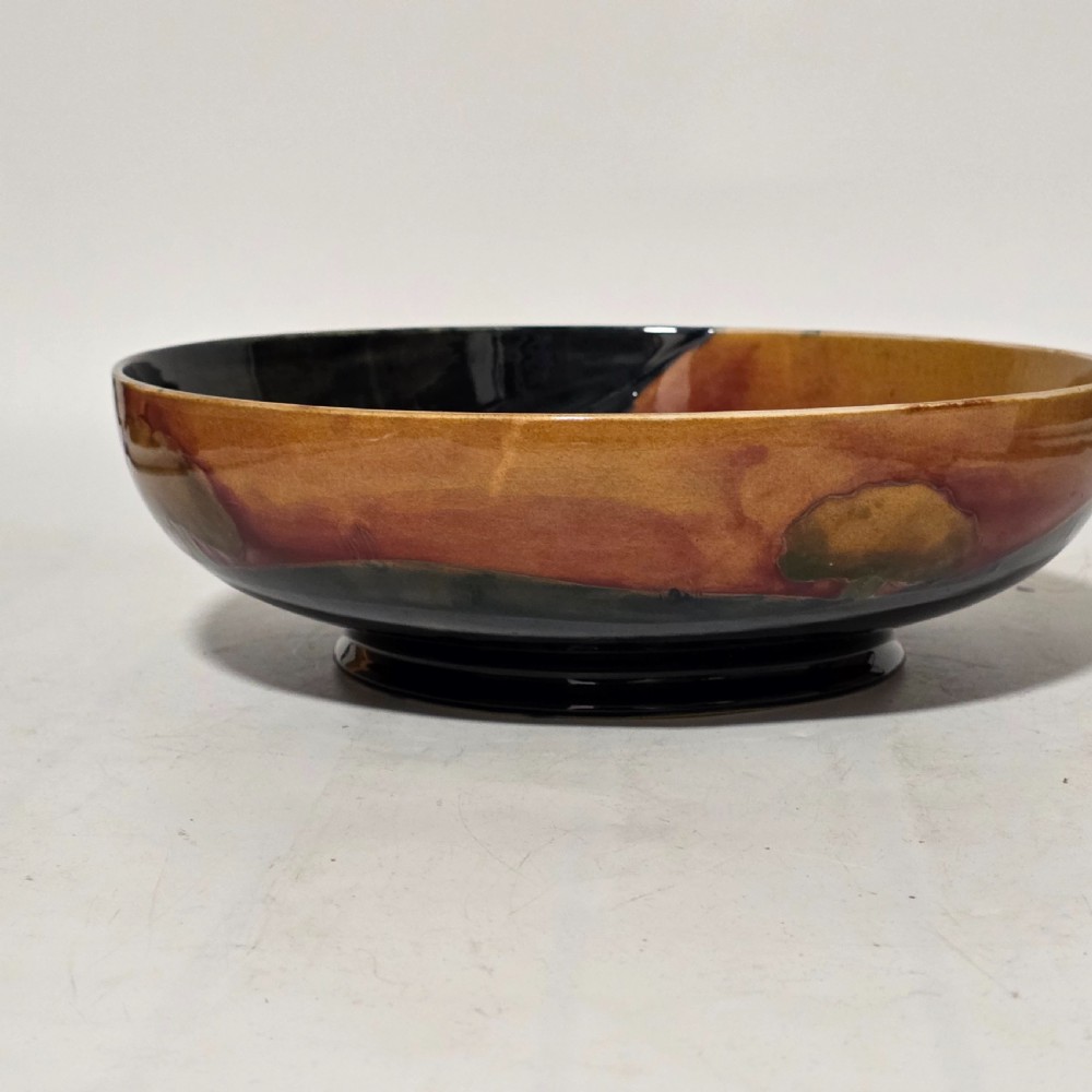William Moorcroft Large Eventide Display Bowl C.1925 25cm View VII