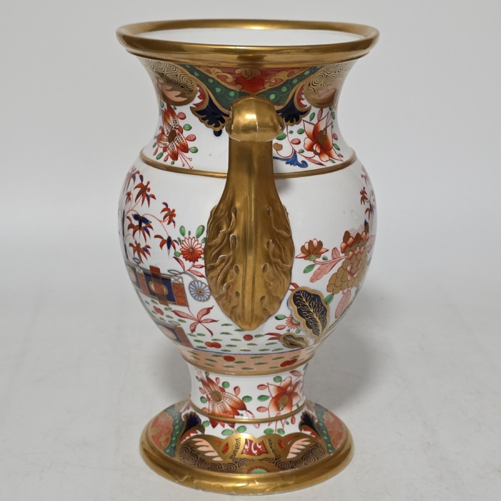 Stunning 19thc Large Spode 967 Pattern Amphora Vase View X