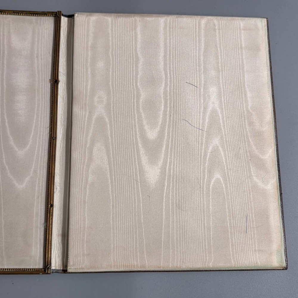 Antique French Champlevé Enamel Brass Document Folder / Blotter – Circa 1880
 View VIII