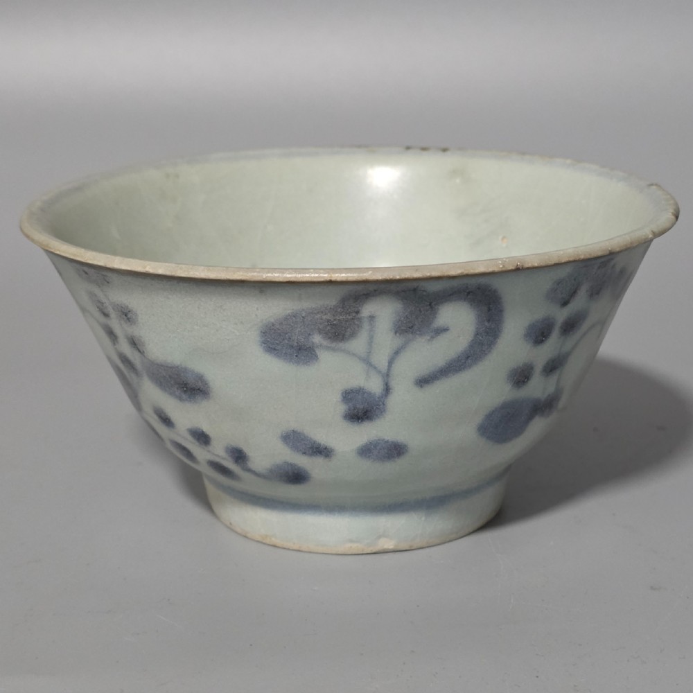 A Chinese Porcelain 'Nanking Cargo' Blue And White Bowl c1750