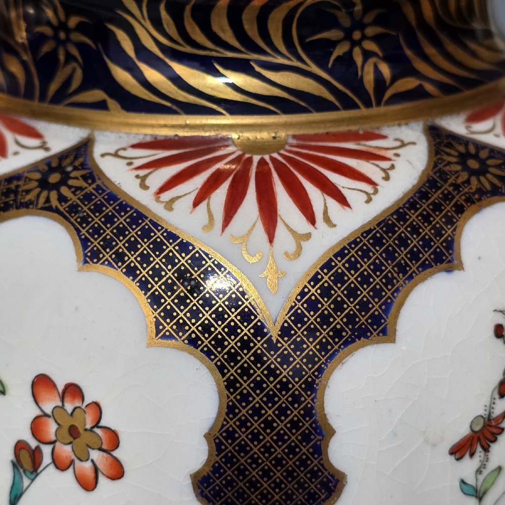 Impressive Rare Large Pair Flight Barr Worcester Vases c1894 View XVIII