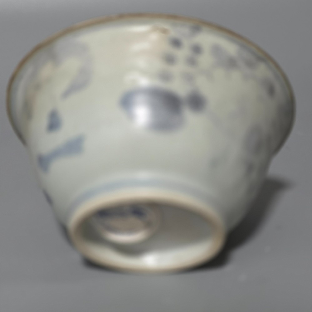 The Nanking Cargo, a Chinese porcelain bowl, c. 1751 View II