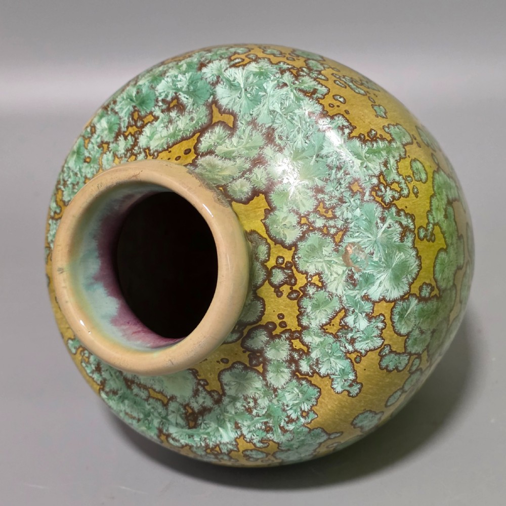 A Delightful Pierrefonds Art Pottery Vase c1920s View V