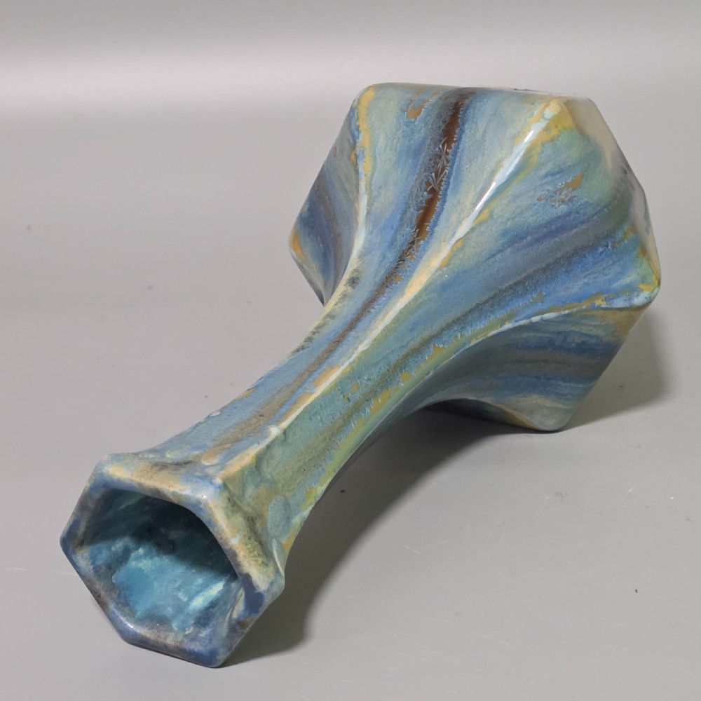 An Elegant Pierrefonds Art Pottery Vase c1920s 28cm View VII