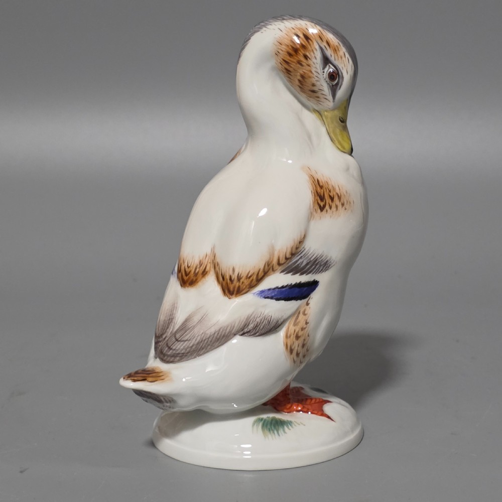 Exquisite Large Meissen Vintage Duck 14.4cm View IV