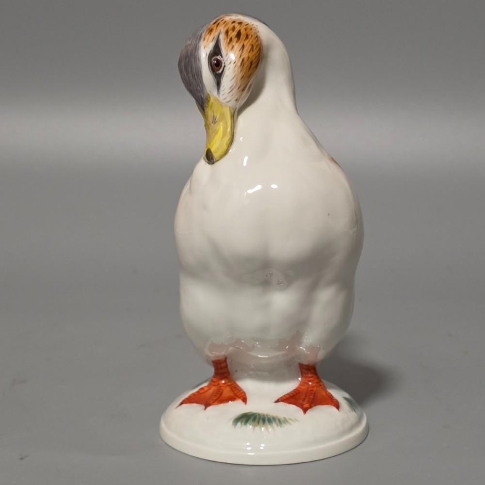 Exquisite Large Meissen Vintage Duck 14.4cm View V