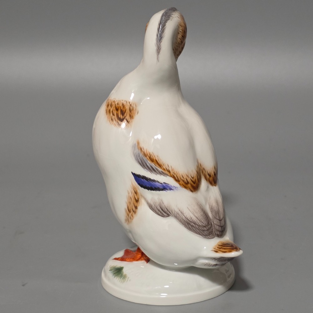 Exquisite Large Meissen Vintage Duck 14.4cm View VI