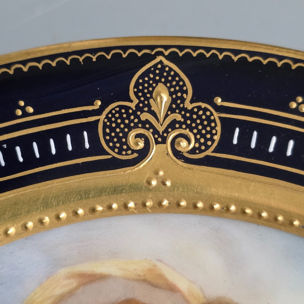Superb 19thc Vienna Handpainted Plate signed F.Kohl View XIII