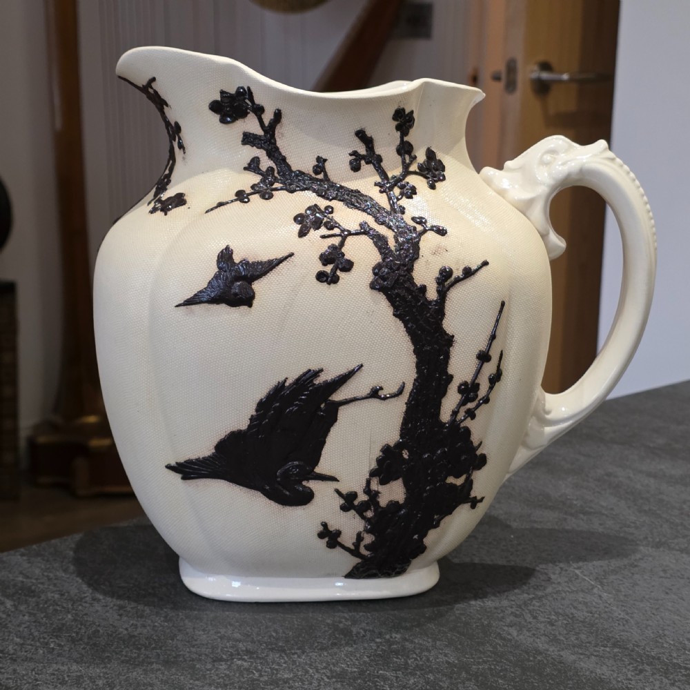 Large & Rare Doulton Burslem Patent Aesthetic Jug – US Patent No. 314,002