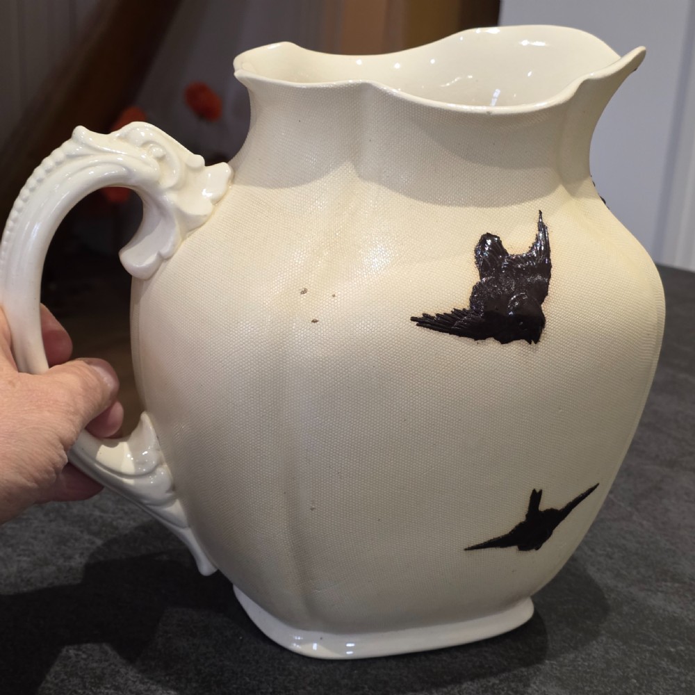 Large & Rare Doulton Burslem Patent Aesthetic Jug – US Patent No. 314,002 View III