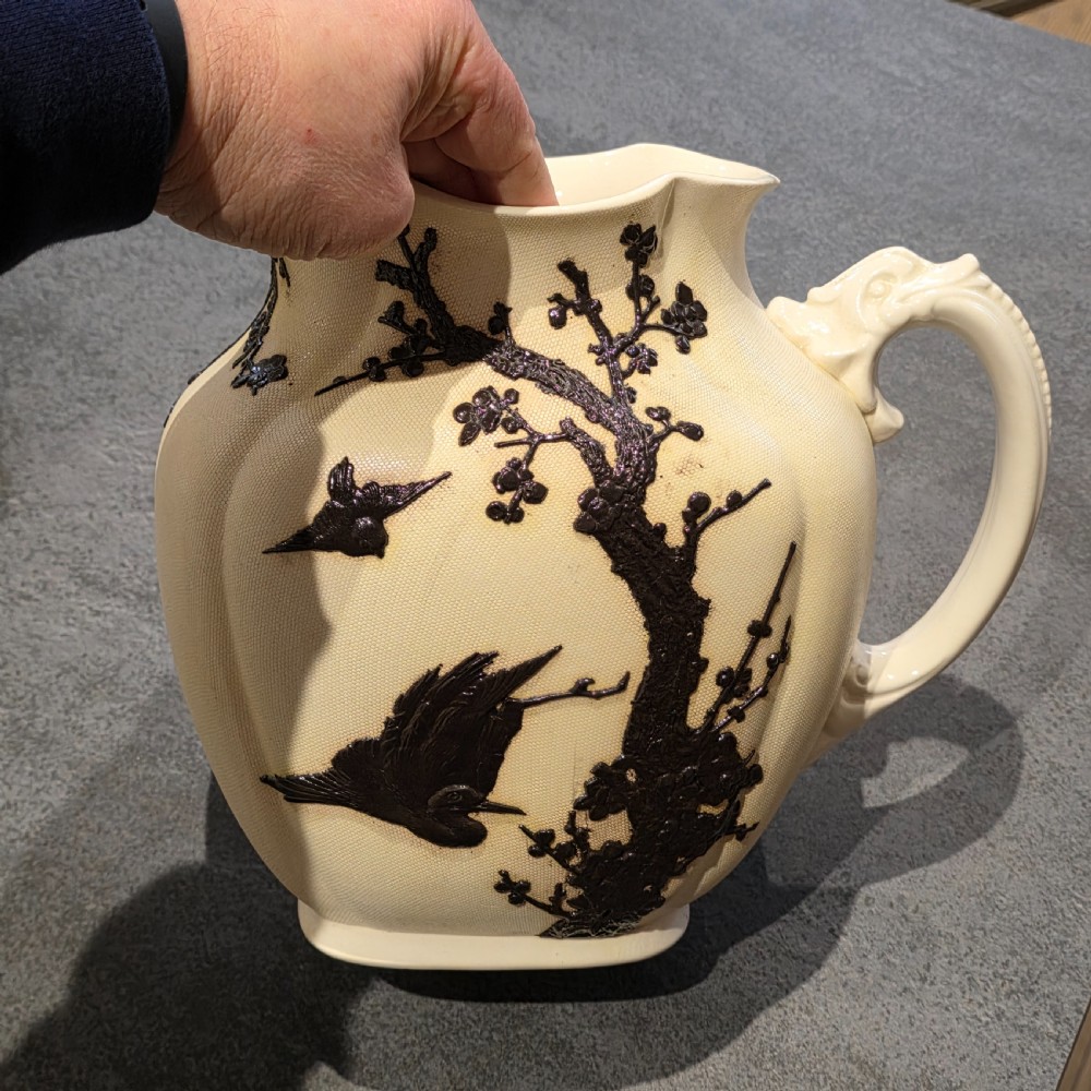 Large & Rare Doulton Burslem Patent Aesthetic Jug – US Patent No. 314,002 View XIII