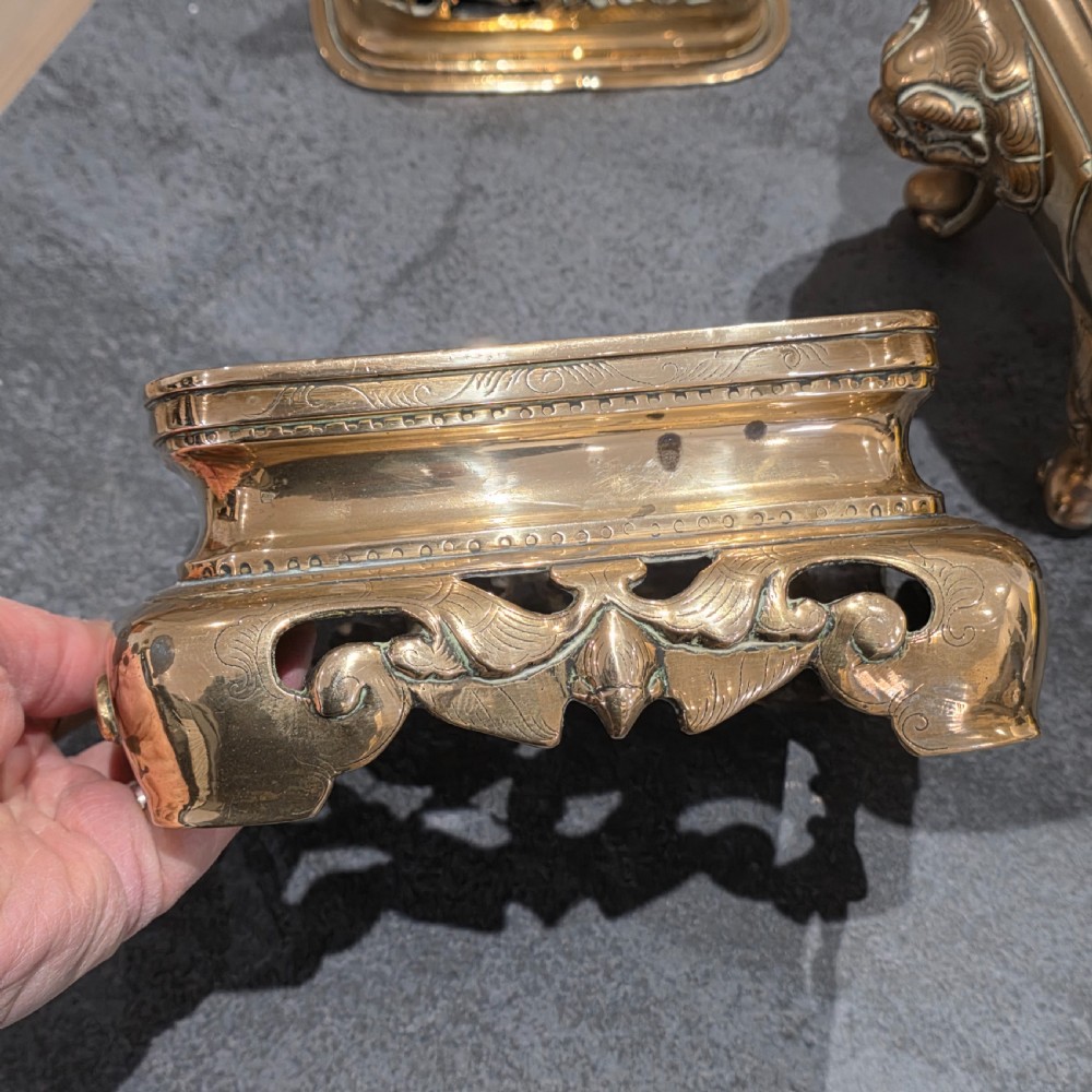 Stunning large mid/late19th century Chinese bronze/brass censer on stand View XVI