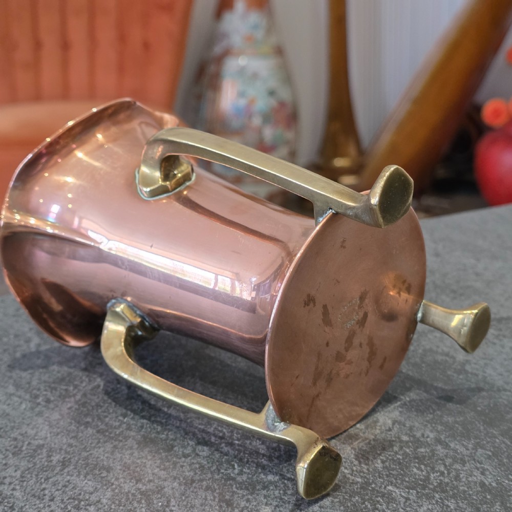 Stylish Arts & Crafts Copper Vase - Fisher Strand View VIII