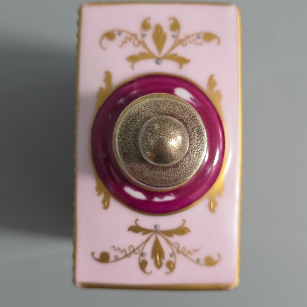 Exquisite 19th Century Royal Vienna Porcelain Tea Caddy. View XIV