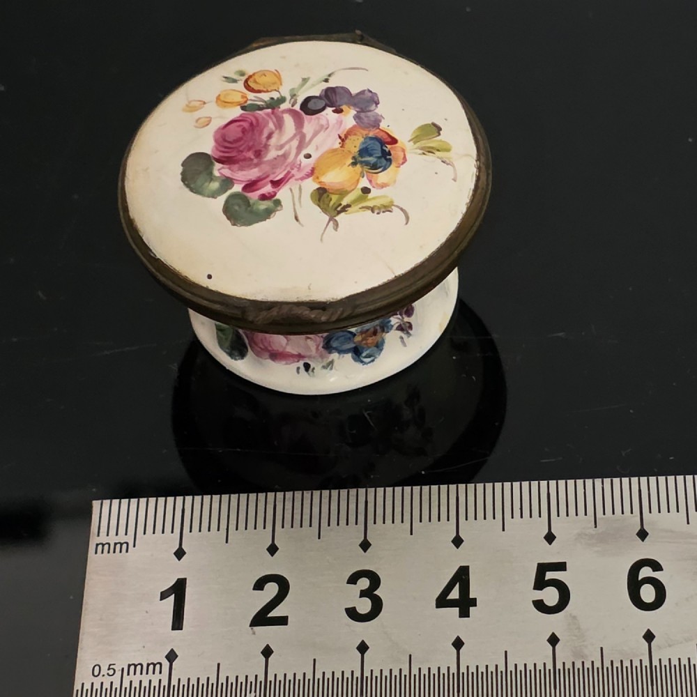 A South Staffordshire enamel snuff-box circa 1770 View XII