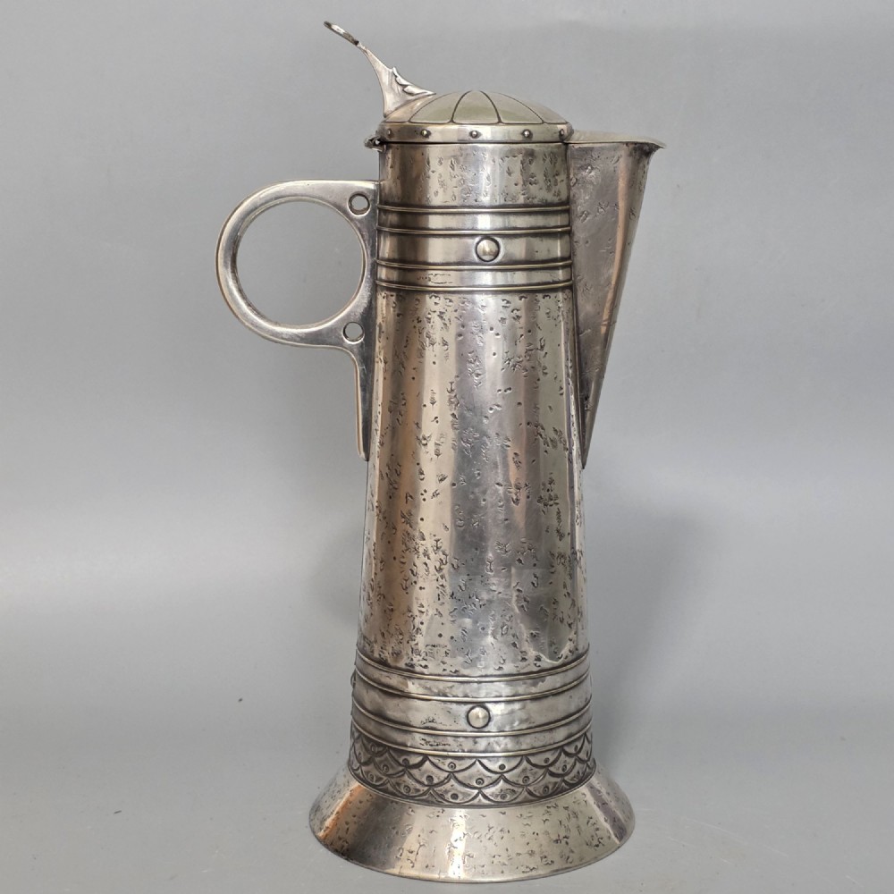Large WMF Secessionist Silver Plated Flagon 35.5cm View III