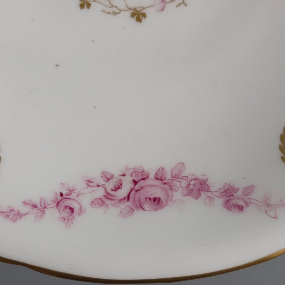 Delightful 19thc Cherub Decorated Tazza by Minton. View V