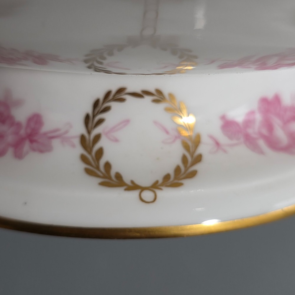 Delightful 19thc Cherub Decorated Tazza by Minton. View VI
