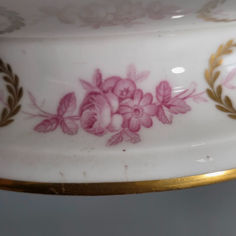 Delightful 19thc Cherub Decorated Tazza by Minton. View VII
