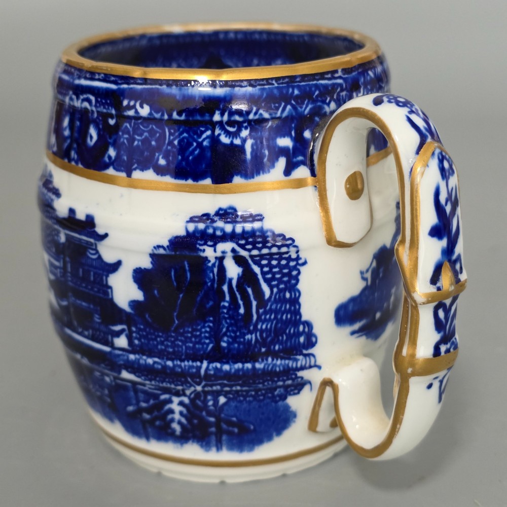Delightful Grainger Worcester Two Temple Pattern Tankard c1880 View II
