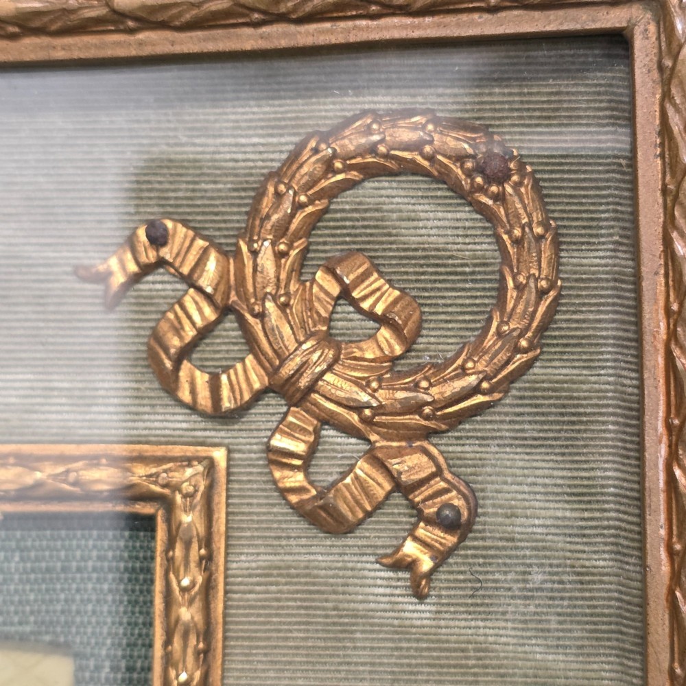 XVI style photo frame. Epoque XIXth , France circa 1900 View III